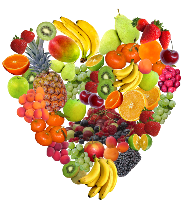 défi pangramme - image cœur fruits exotiques