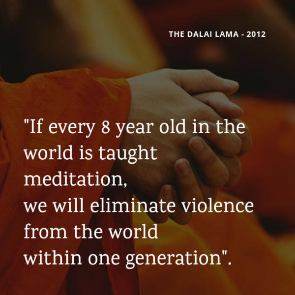 Réenchanter le monde - quote Dalai lama