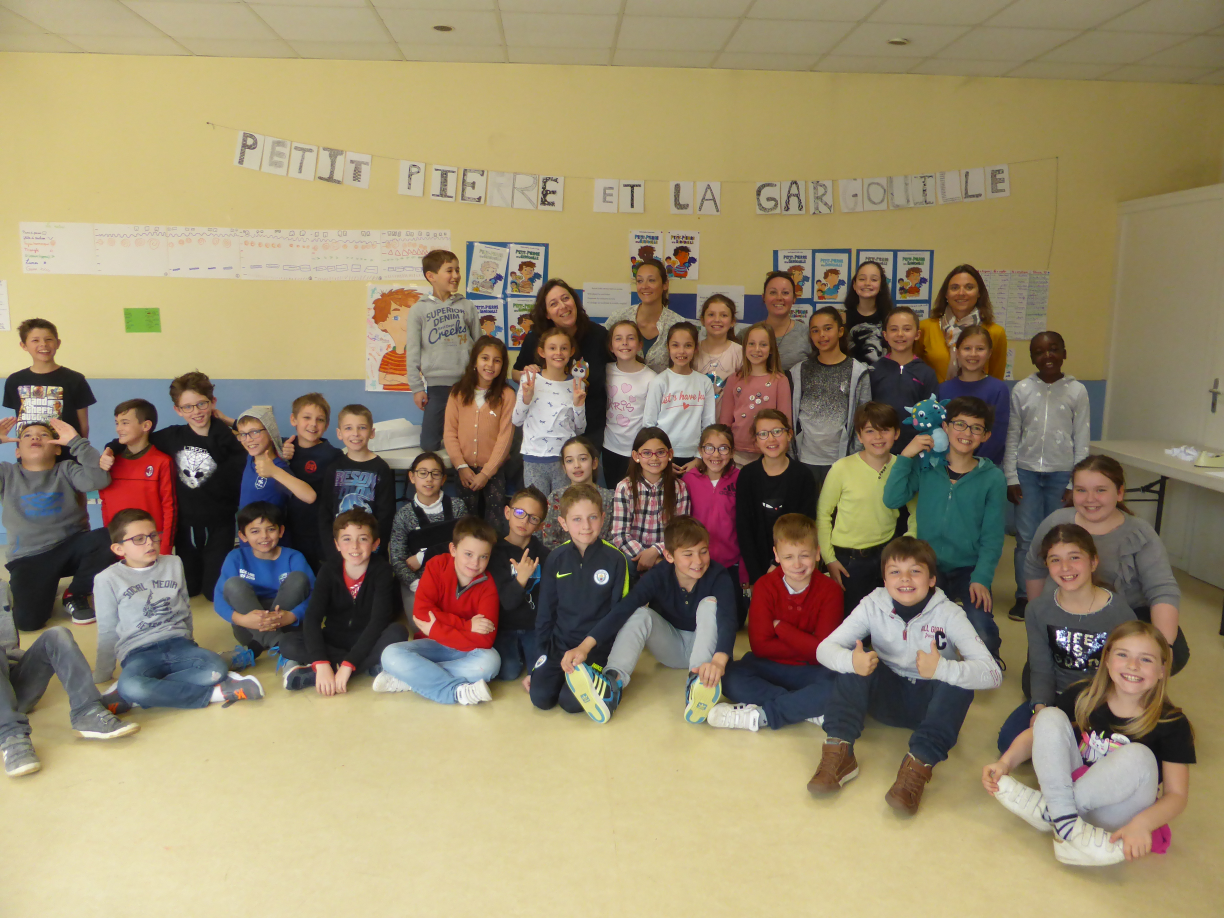 Camille, Nathalie… et Grigri à l’école Marcel Pagnol : que du bonheur !