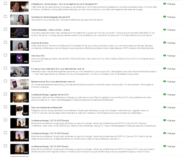 Stats YouTube Bagadey 2019
