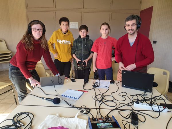 Installation de l'équipe Radio Mega Valence