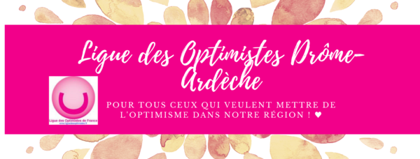 bandeau groupe FB Ligue des Optimistes Drôme Ardèche