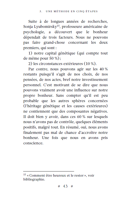 Extrait de Et si vous réenchantiez votre vie ? page 43