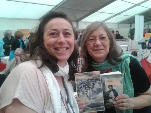 Nathalie Bagadey et Robin Hobb aux Imaginales 2015