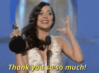 Gif remerciements Oscars Marion Cotillard