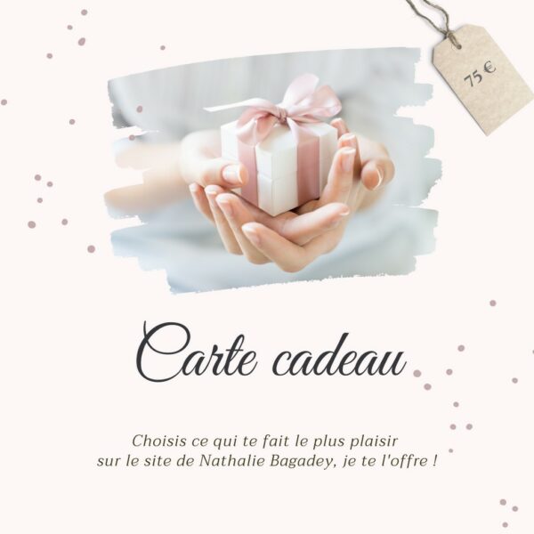 Carte cadeau 75€
