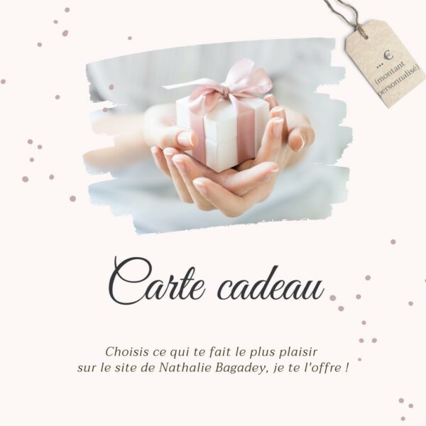 Carte cadeau montant libre
