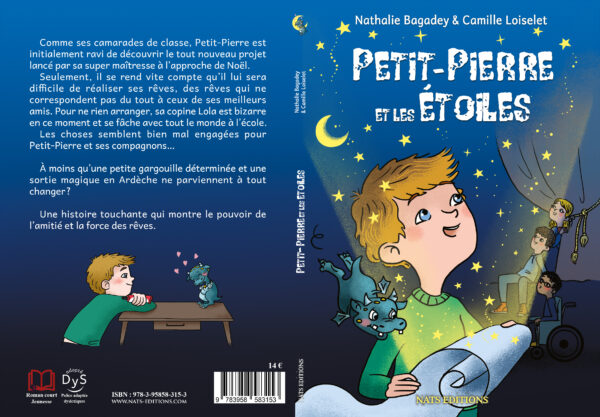 couverture complète (4e et 1ère) de Petit-Pierre et les étoiles