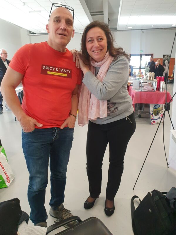 Nathalie Bagadey et Pascal Vanier au salon d'Aubenas 2019