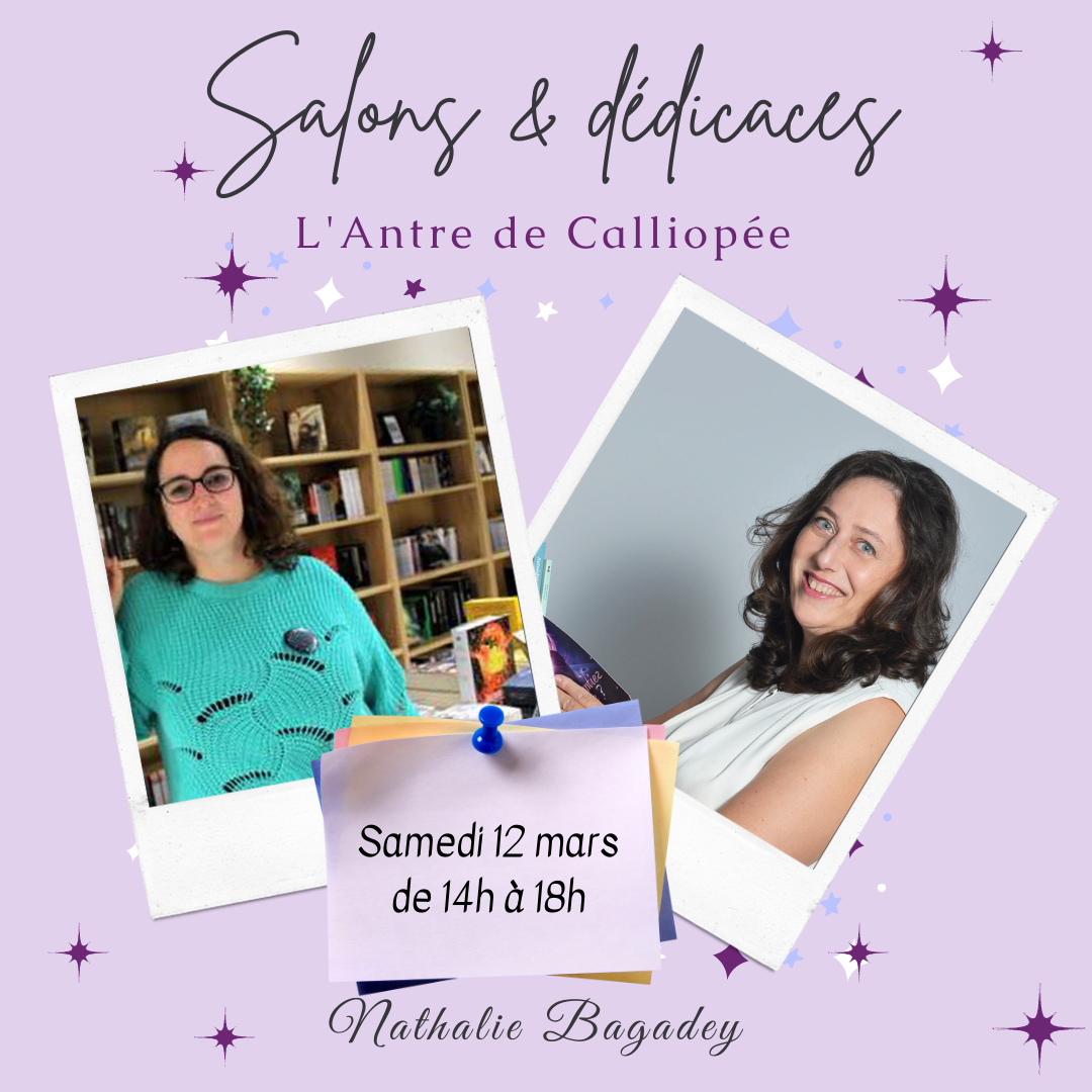 Affiche présentant Nathalie Bagadey et Mathilde Cappannelli