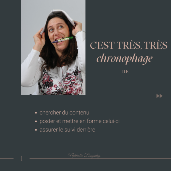 image montrant Nathalie débordée