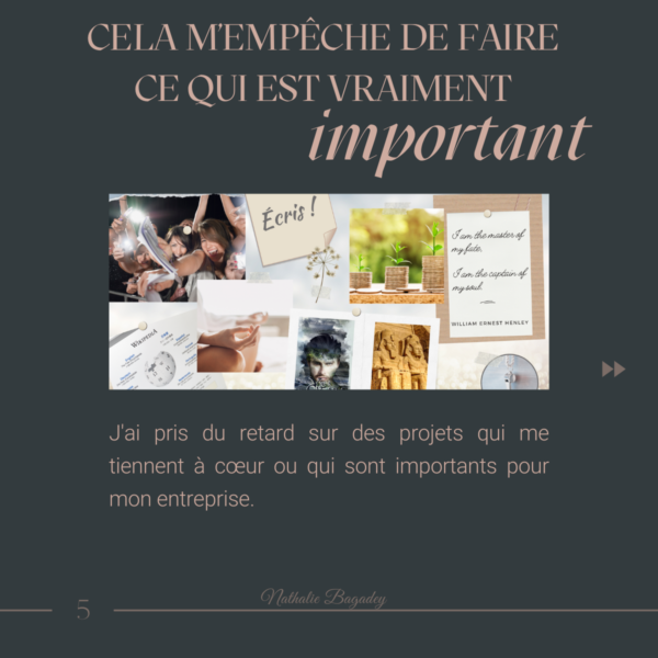 image montrant mon vision board 2022