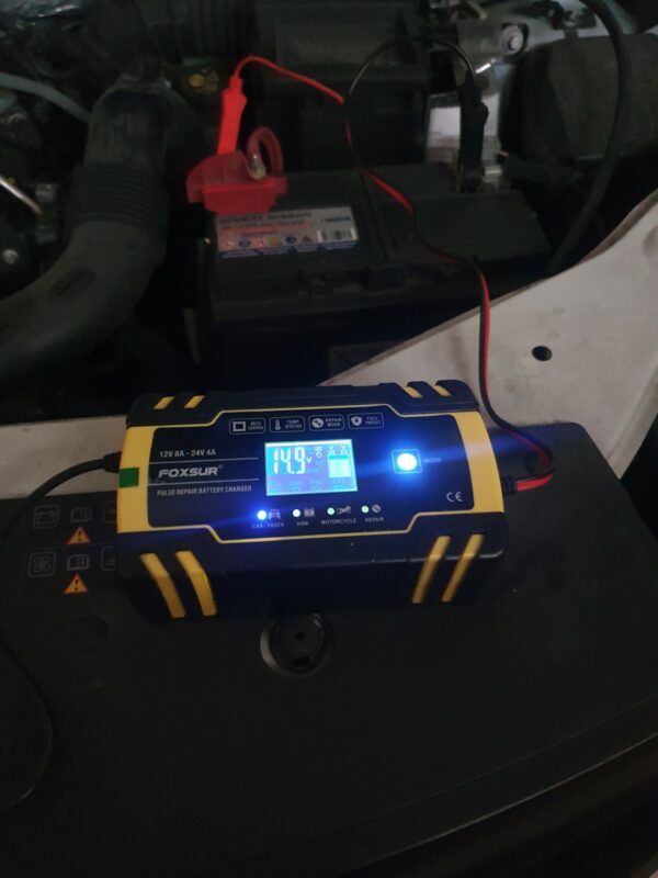 photo du chargeur de batterie