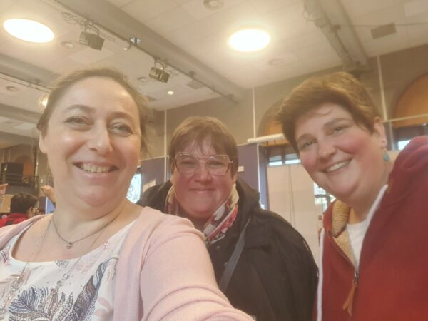 Selfie de Nathalie, Isabelle et Mélanie