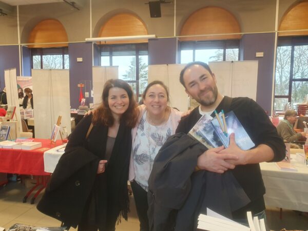 Photo de Nathalie avec Franck et sa femme