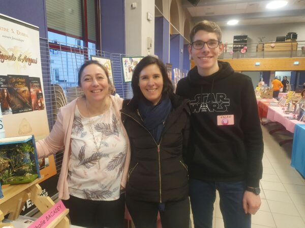 Photo de Nathalie, Enzo et Frédérique