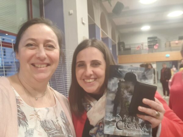 Selfie de Nathalie et Elodie
