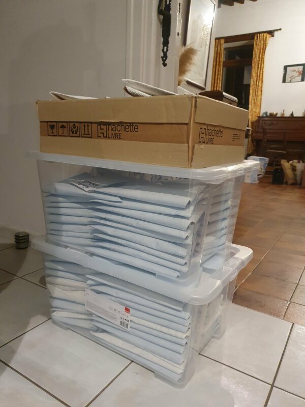 Photo des boîtes de pochettes-surprises