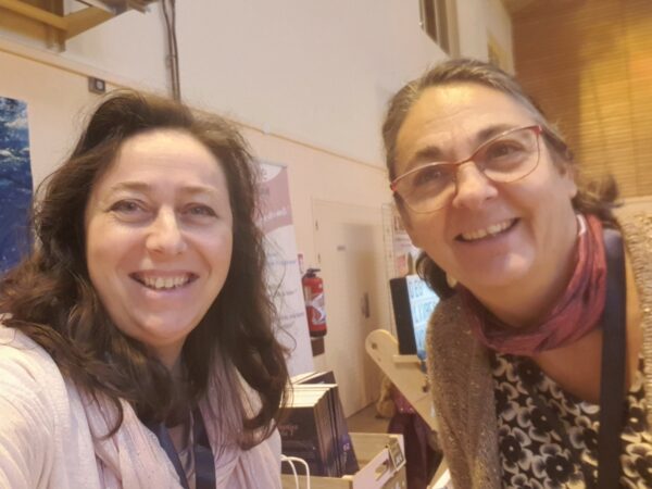 Nathalie avec Pascale