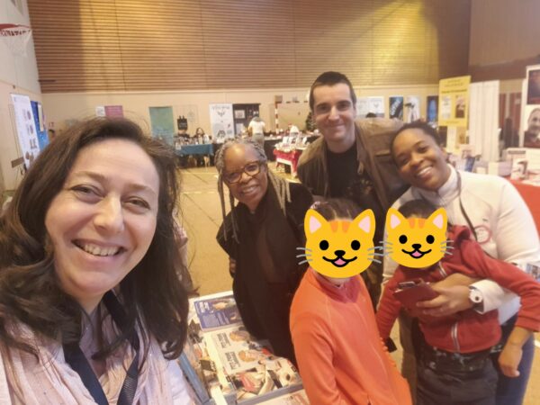 Nathalie et toute la famille de Noémie.