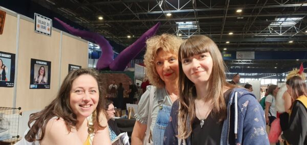 Avec Marilyn et Stéphanie