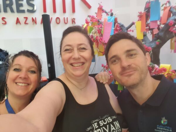 Avec Jérôme et Maryline