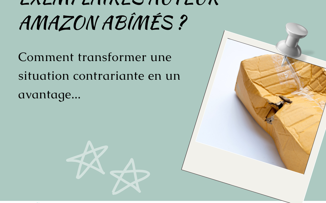 Que faire de ses exemplaires auteur Amazon abîmés ?