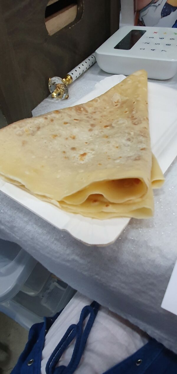 Octogônes - la crêpe en question