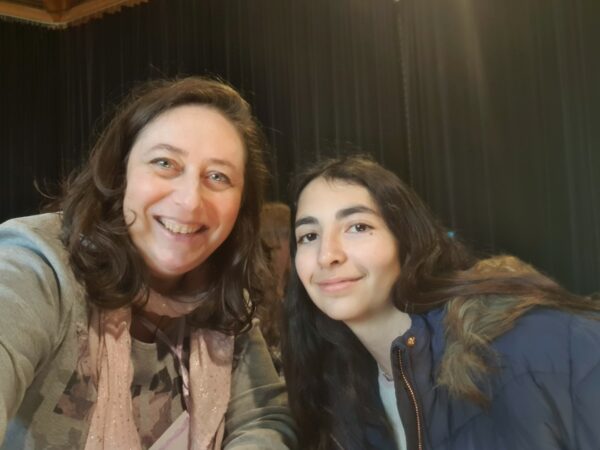 Nathalie Bagadey et Chloé