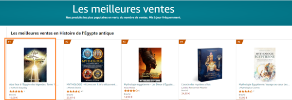 1ère place en histoire de l'égypte antique